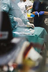 mise en place voie centrale