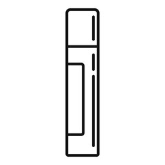 Cleaning spray bottle icon. Outline cleaning spray bottle vector icon for web design isolated on white background