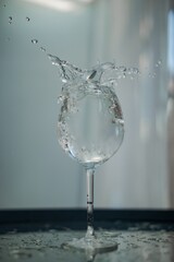 glass of water