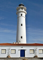 Lighthouse in Torrox Costa, Malaga - Spain 