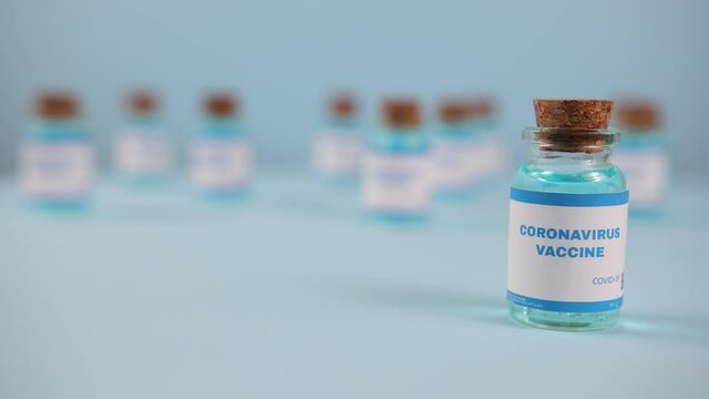 Covid-19 vaccine jointly developed by pfizer biontech was found to be effective in preventing 90 percent of coronavirus infections. Inoculation 2019-ncov pandemic. Ready-made preparations with doses