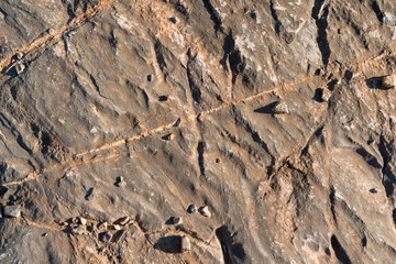 Rocky surface with light and shadow
