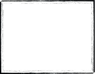 Set of Grunge Black and White Frames . textured rectangles for image