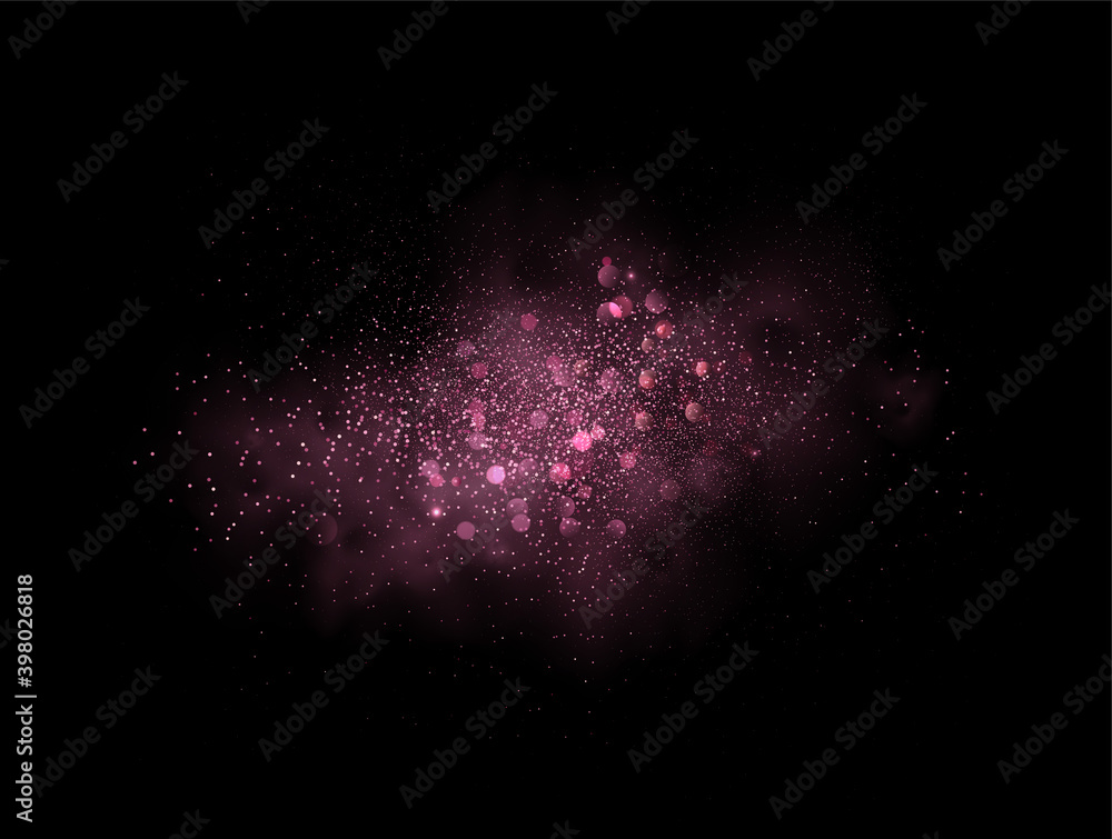 Poster holiday abstract shiny color gold design element