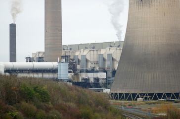Coal fired power station infrastructure