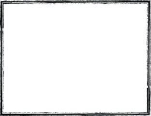 Set of Grunge Black and White Frames . textured rectangles for image