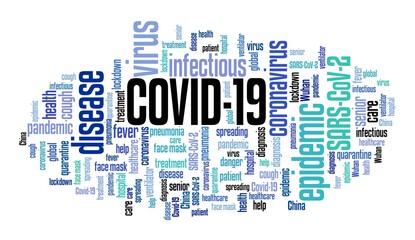 Covid-19 disease word cloud