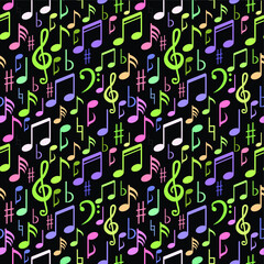 seamless pattern with design elements . Vector