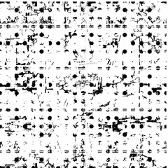 seamless pattern with design elements . Vector