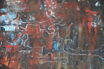 Rust weathered painted old dilapidated texture background