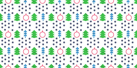 Christmas seamless pattern background