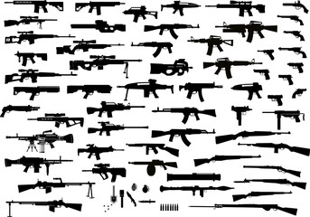 Guns: old and modern