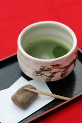 抹茶と和菓子