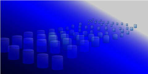 abstract business team with rippled illustration