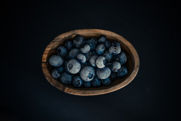 Homemade Blueberry Ice Cream