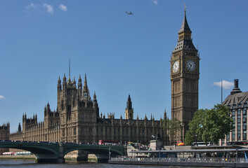 Palace of Westminster and Westminster Bridge, London