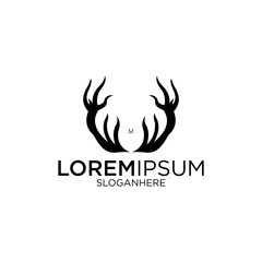 Animal Deer Head Logo Design suitable for your Company