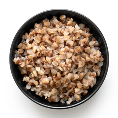 Cooked toasted buckwheat