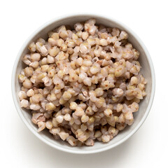 Cooked green buckwheat