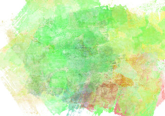 Watercolor fantastic and grungy background