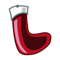 Vector illustration of assorted Christmas stockings