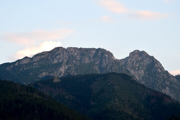 Fototapeta premium Tatra mountains giewont mountain