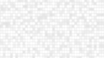 Dot white gray pattern gradient texture background. Abstract  technology big data digital background. 3d rendering.