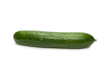 Cucumber isolated on white background.