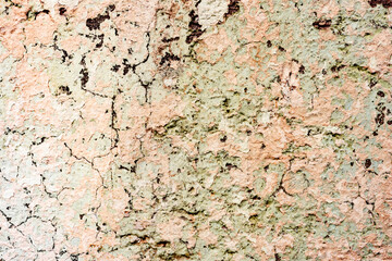 Texture of a concrete wall with cracks and scratches which can be used as a background