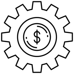 Industrial Sector Investment Activity Concept Vector Icon Design, Financier and investors Symbol on White Background, Business Capitalism and Finance Sign,