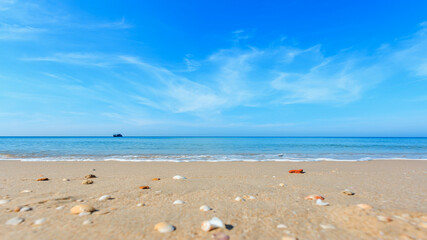 Beautiful blue Ideas for the vacant posts. Sky in summer Turquoise Blurred sky vintage background nature. 