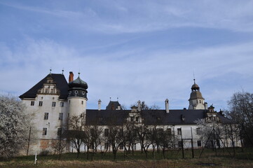 Castle in Dąbrowa, Poland