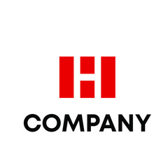 H logo