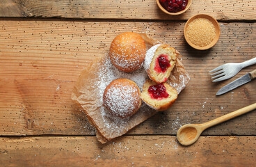 Berliner Pfannkuchen Krapfen Schmalzgebäck selber machen