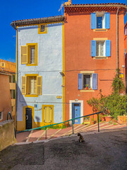 Old street in Aubagne, south France