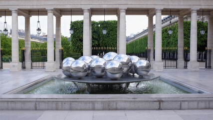  The Fontaines are officially known as Sphérades and Louis Victor's Colonnade