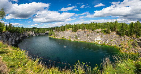 Ruskeala Marble Canyon