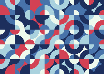 Circular Abstract Vector Pattern Design