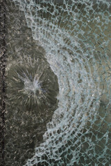 Broken glass, smashing, background