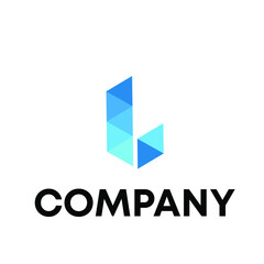 L logo