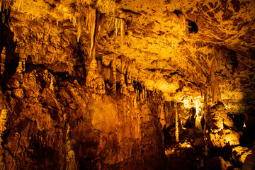 Underground caves