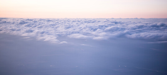 Sunrise in September 2017 in the south of Russia