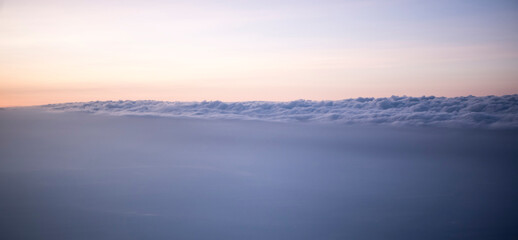 Sunrise in September 2017 in the south of Russia