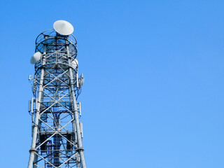 携帯電話基地局 電波塔
