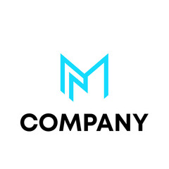 M logo
