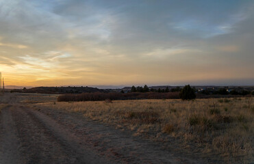 Sunset in Castle Rock, Co