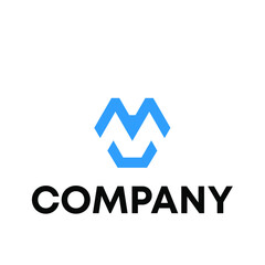 M logo