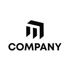 m logo design