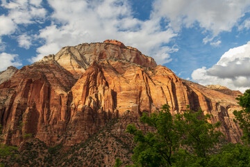 Rock formations at Zion National Park, Utah, USA