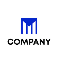M logo